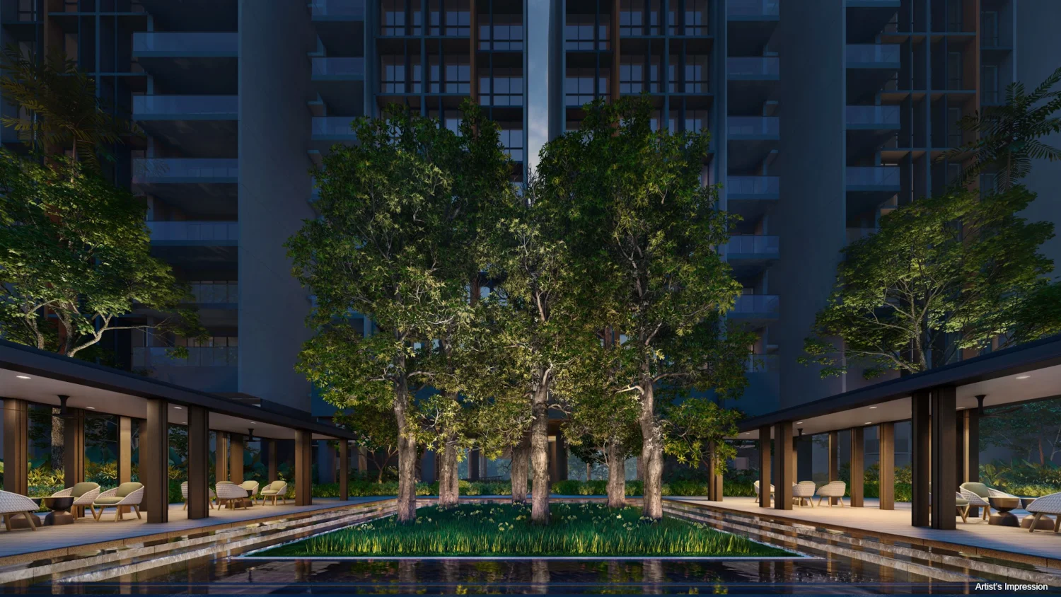 Aurelle EC Feature Scrulpture