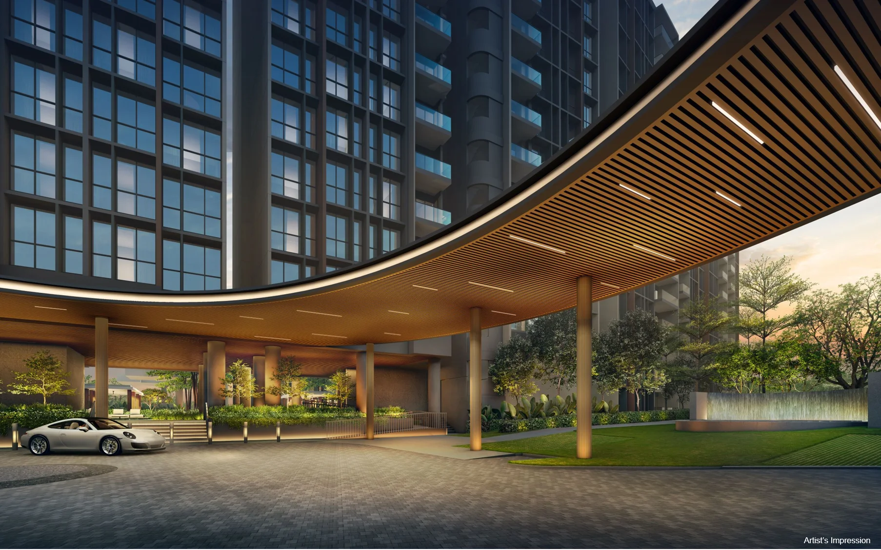 Aurelle EC Drop Off Area